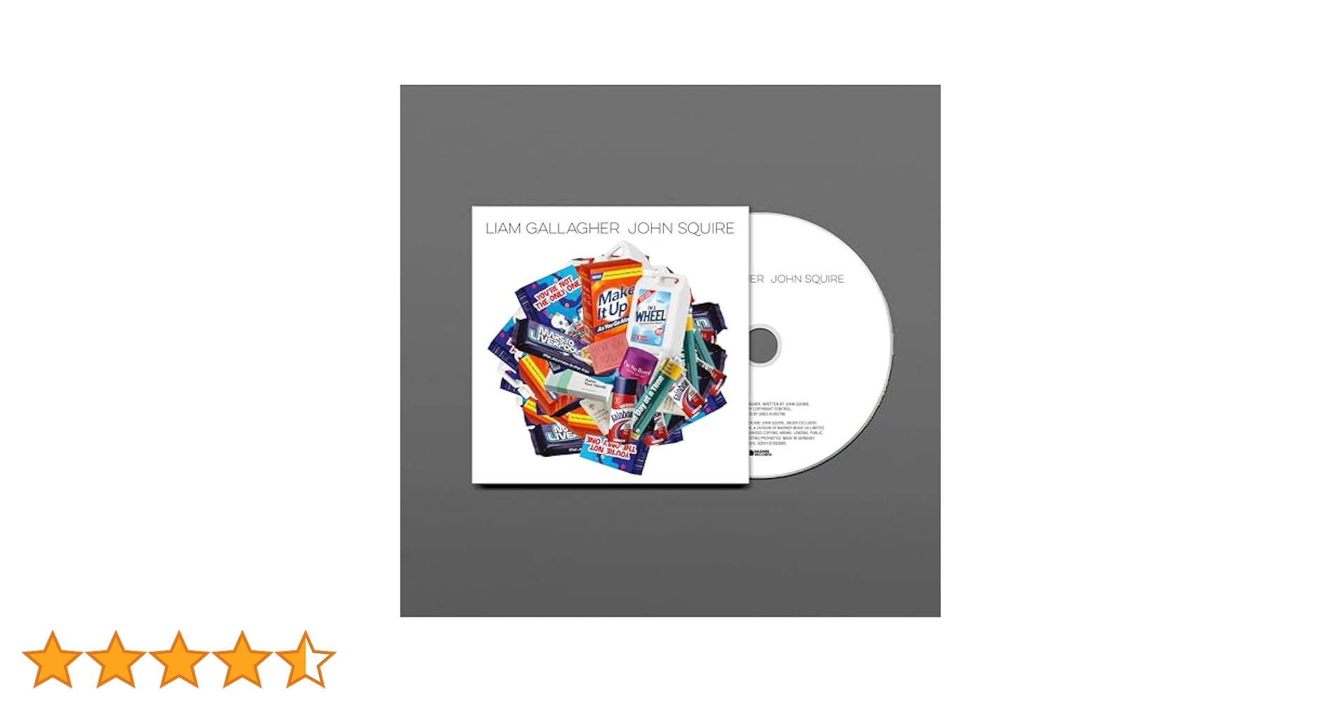 Liam Gallagher & John Squire 限定アナログレコード盤 Amazon.co.jp: Liam Gallagher & John Squire [Analog